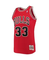 Men's Mitchell & Ness Scottie Pippen Red Chicago Bulls Big and Tall Hardwood Classics Jersey