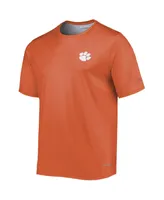 Men's Columbia Orange Clemson Tigers Terminal Tackle Omni-Shade T-shirt