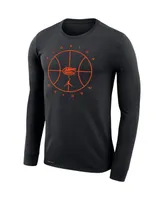 Men's Jordan Black Florida Gators Basketball Icon Legend Performance Long Sleeve T-shirt