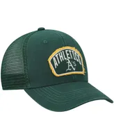 Men's '47 Brand Green Oakland Athletics Cledus Mvp Trucker Snapback Hat