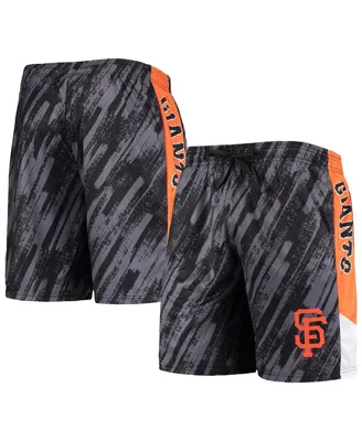 Men's Foco Black San Francisco Giants Static Shorts