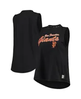 Women's Dkny Sport Black San Francisco Giants Marcie Tank Top