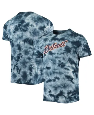 Men's New Era Navy Detroit Tigers Team Tie-Dye T-shirt