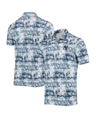 Men's Antigua Navy New York Yankees Vivid Polo Shirt