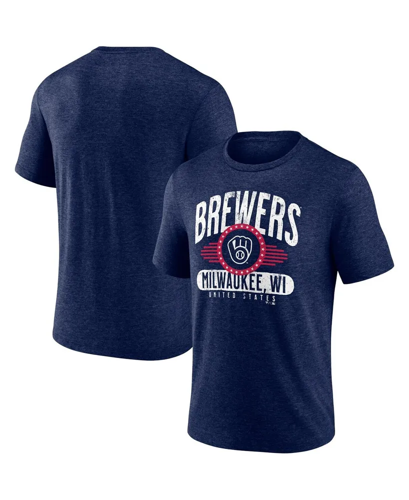 Atlanta Braves Heart & Soul T-Shirt - Navy Blue