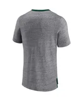 Men's Fanatics Heathered Gray Michigan State Spartans Personal Record T-shirt