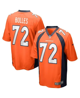 Men's Nike Garett Bolles Orange Denver Broncos Game Jersey