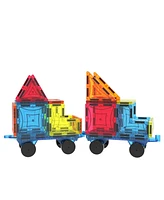 Mag-Genius 185 Piece Magnetic Building Block Set with 2 Bonus Pieces