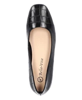 Bella Vita Women's Kimiko Square Toe Flats