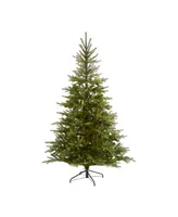 North Carolina Spruce Artificial Christmas Tree with Bendable Branches, 84"