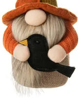 Glitzhome 13" Fall Fabric Gnome Set, 3 Piece