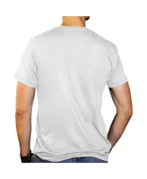 Men's Original Retro Brand White Charlotte Fc Slub T-shirt