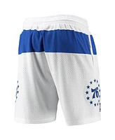 Men's Mitchell & Ness White Philadelphia 76ers - Hardwood Classics Swingman Shorts