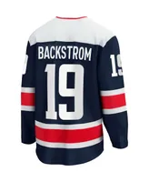 Men's Fanatics Nicklas Backstrom Navy Washington Capitals Alternate 2020/21 Premier Breakaway Player Jersey