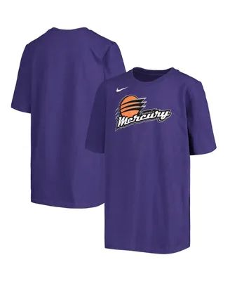 Men's Nike Purple Phoenix Mercury Wnba Logo T-shirt