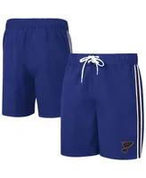 Men's G-iii Sports by Carl Banks Blue St. Louis Blues Sand Beach Swim Shorts