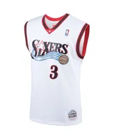 Men's Mitchell & Ness Allen Iverson White Philadelphia 76ers 2000 Hardwood Classics Swingman Player Jersey