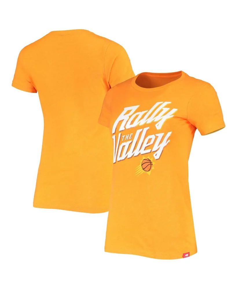 Women's Sportiqe Heathered Phoenix Suns Rally the Valley Davis T-shirt