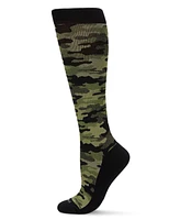 Men's Camo Nylon Compression Socks