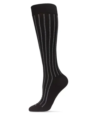Men's Highway Stripe Cotton Compression Socks