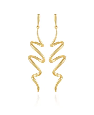 Vince Camuto Corkscrew Earrings - Gold