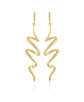 Vince Camuto Corkscrew Earrings - Gold