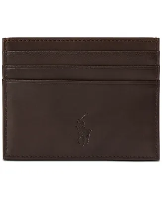 Polo Ralph Lauren Men's Suffolk Slim Leather Card Case