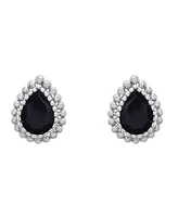 Onyx Beaded Earrings, Pendant and Ring Set