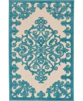 Nourison Home Aloha ALH12 2'8" x 4' Outdoor Area Rug