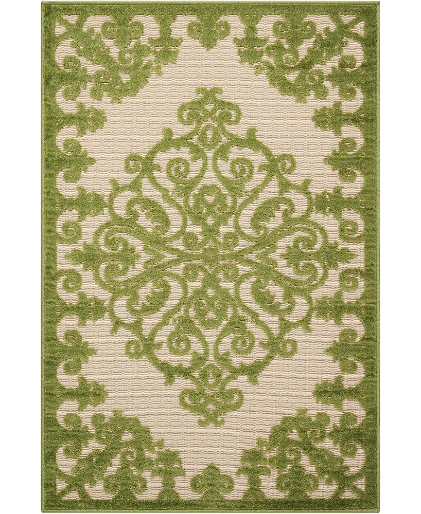 Nourison Home Aloha ALH12 2'8" x 4' Outdoor Area Rug