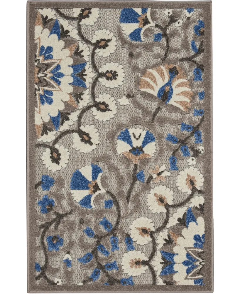 Nourison Home Aloha ALH20 2'8" x 4' Outdoor Area Rug