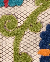 Nourison Home Aloha ALH19 2'3" x 8' Runner Rug