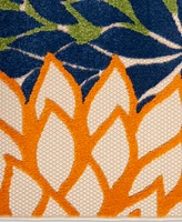 Nourison Home Aloha ALH05 5'3" x 7'5" Outdoor Area Rug