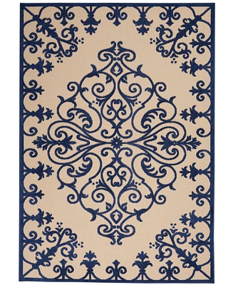 Nourison Home Aloha ALH12 5'3" x 7'5" Outdoor Area Rug