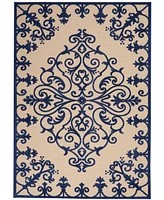 Nourison Home Aloha ALH12 5'3" x 7'5" Outdoor Area Rug