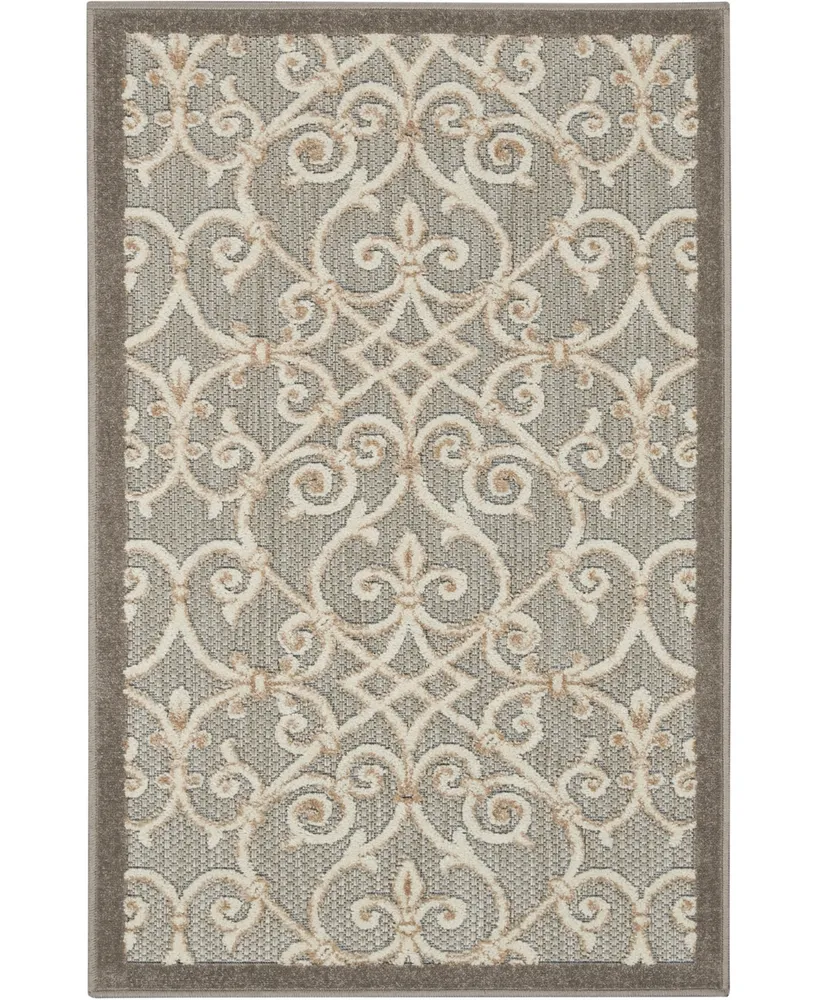 Nourison Home Aloha ALH21 2'8" x 4' Outdoor Area Rug