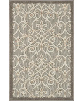 Nourison Home Aloha ALH21 2'8" x 4' Outdoor Area Rug