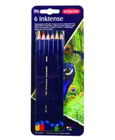 Derwent Inktense Color Pencil Set, 6 Piece