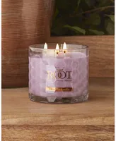 Lavender Vanilla Fragrance Honeycomb Glass Jar Candle