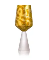 Roman All Purpose Wine Glasses, Set of 2, 15 Oz - Gold