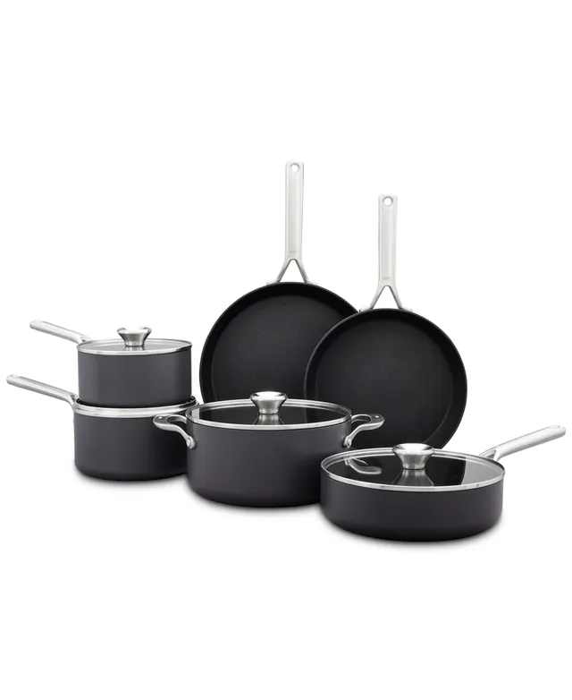 Mesa Mia Cast Iron 2-pc. Frying Pan Set, Black