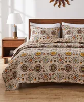 Greenland Home Fashions Andorra Quilt Set