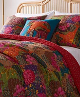 Greenland Home Fashions Jewel Quilt Set, 3-Piece Full - Queen