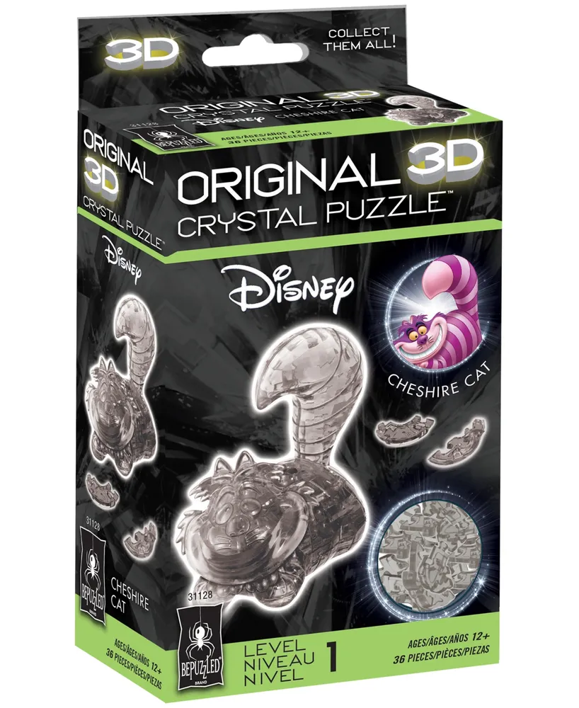 3D Disney Cheshire Cat Crystal Puzzle Set