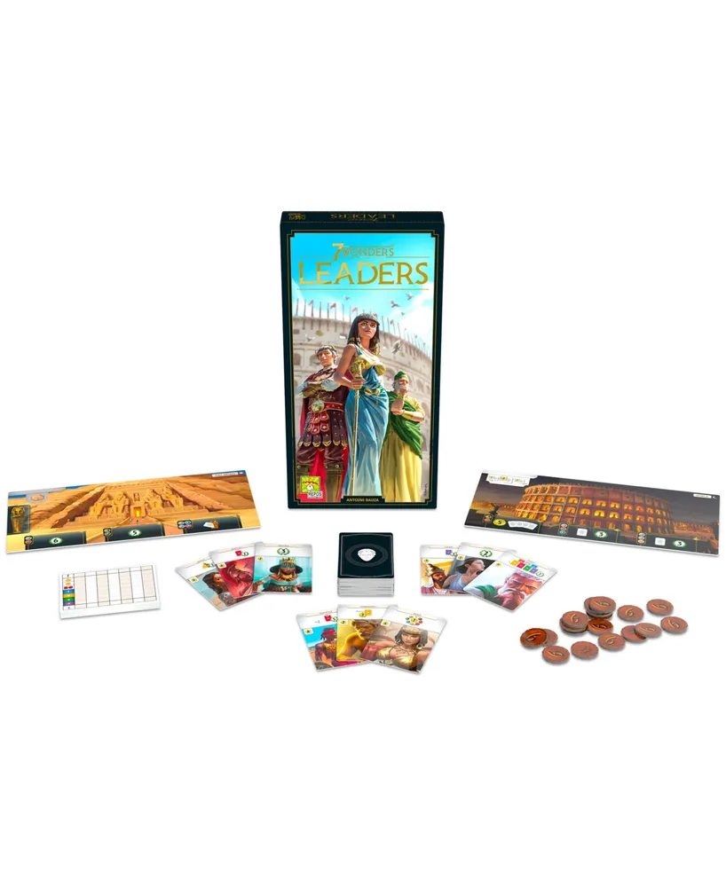 Repos Production 7 Wonders Leaders Expansion New Edition Set, 80 Piece