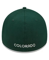 Men's New Era White Colorado Rockies City Connect 39THIRTY Flex Hat
