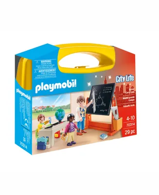 Playmobil School Carry Case-City Life Case, 29
