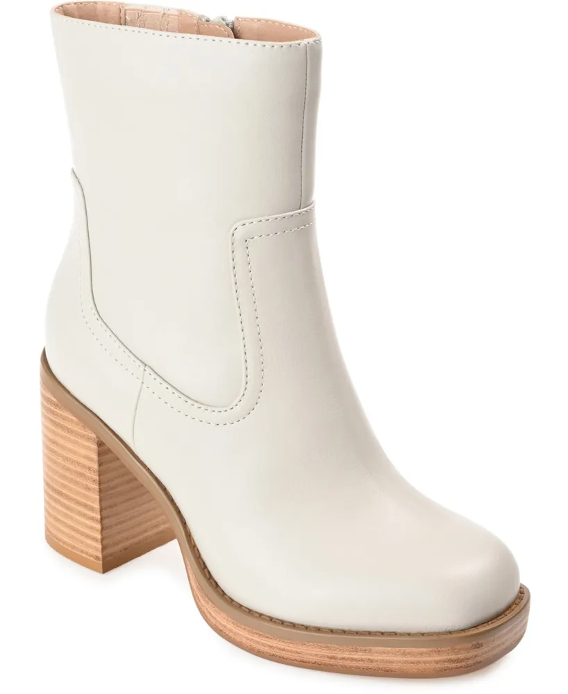 Journee Collection Women's Brittany Block Heel Booties