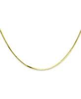 Giani Bernini Square Snake Link 18" Chain Necklace in 18k Gold-Plated Sterling Silver, Created for Macy's