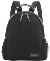 Calvin Klein Jessie Mesh Side Pocket Nylon Backpack